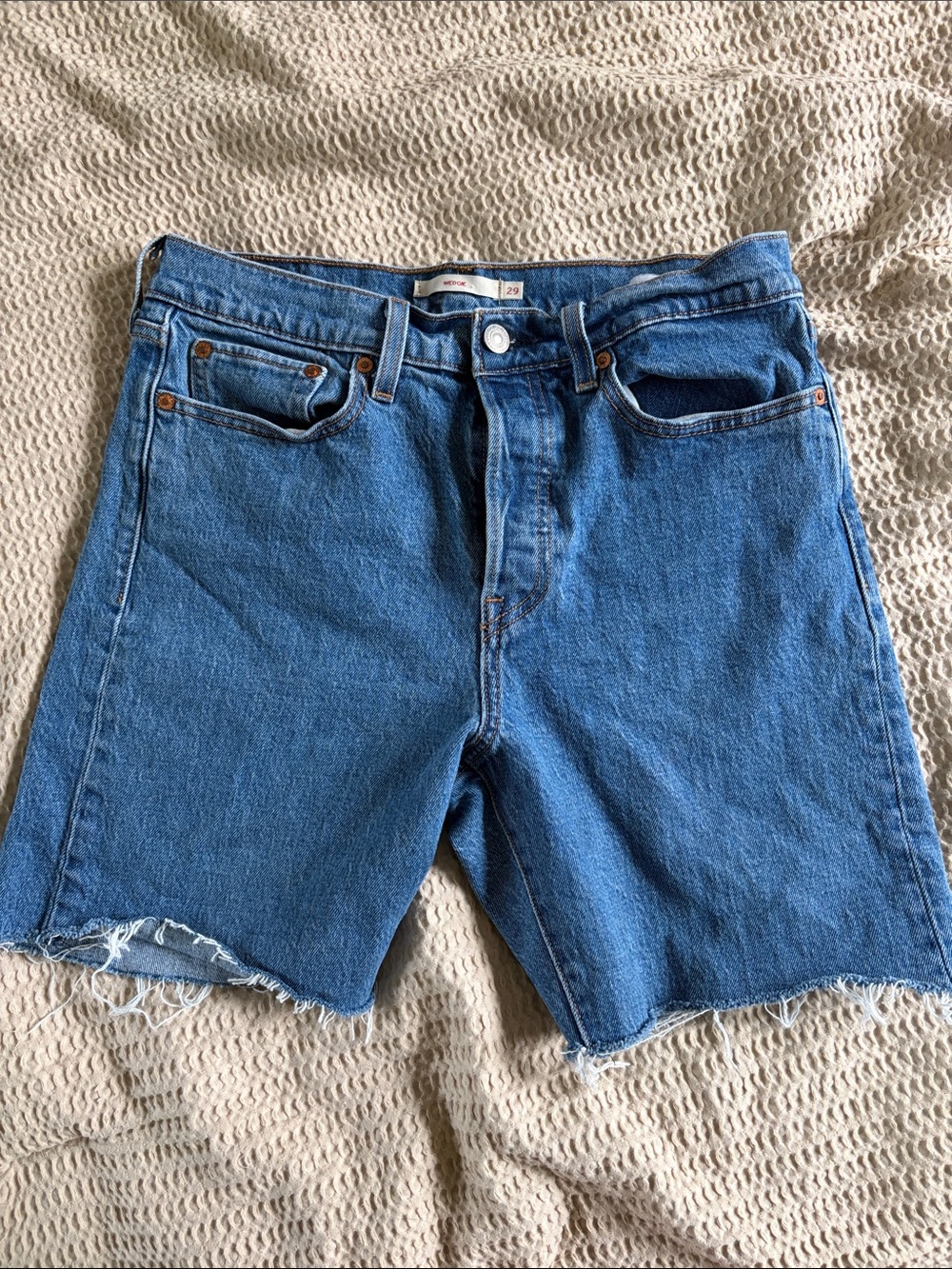 Levi Denim Jean Shorts - Women